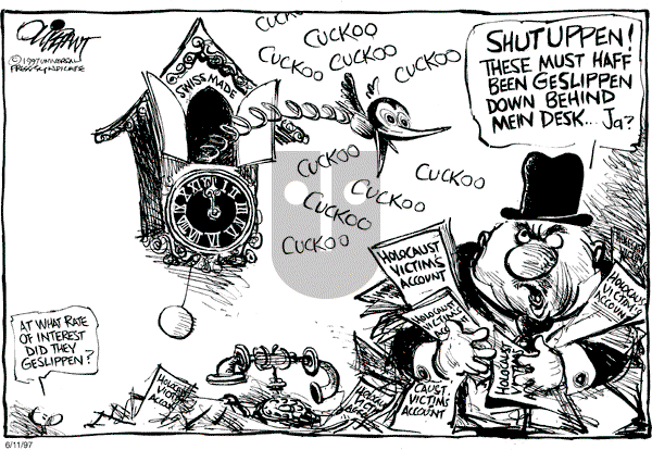 Pat Oliphant - Wednesday June 11, 1997 Comic Strip