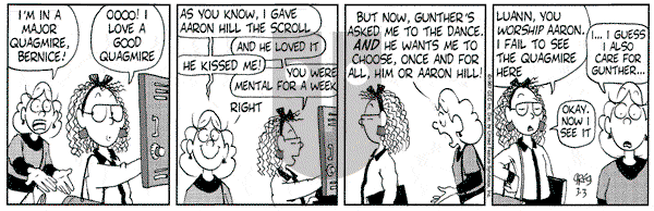 Luann on Monday March 3, 1997 Comic Strip