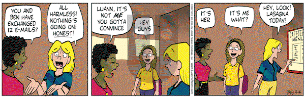 Luann on Saturday April 7, 2007 Comic Strip