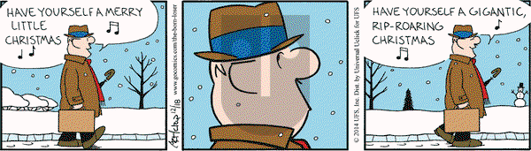 The Born Loser on Thursday December 18, 2014 Comic Strip