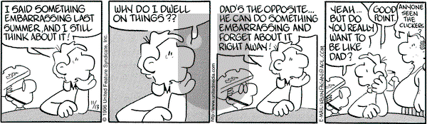 Drabble on Wednesday November 13, 1996 Comic Strip