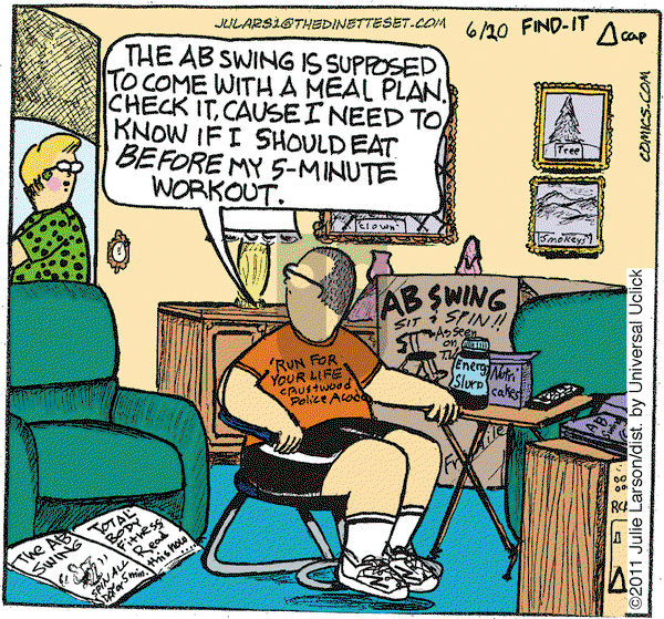 The Dinette Set - Thursday April 15, 2021 Comic Strip
