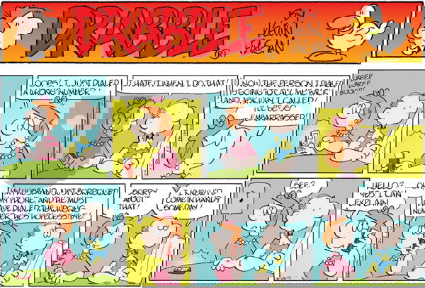 Drabble on Sunday June 26, 2011 Comic Strip