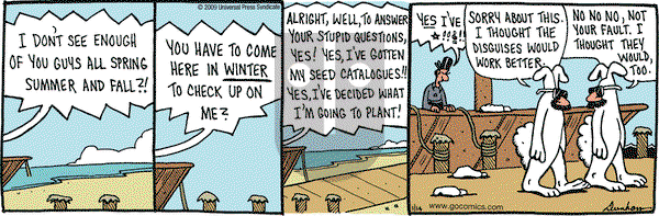 Overboard on Wednesday January 14, 2009 Comic Strip