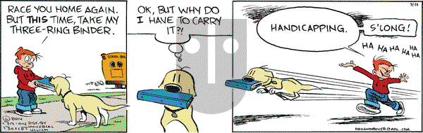 Red and Rover on Friday March 28, 2014 Comic Strip