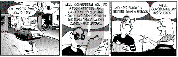 Luann on Saturday June 24, 2000 Comic Strip