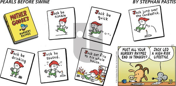 Pearls Before Swine on Sunday April 27, 2014 Comic Strip