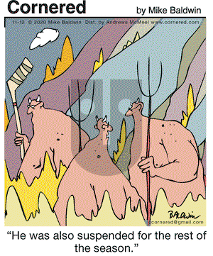 Cornered on Thursday November 12, 2020 Comic Strip