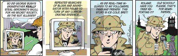 Doonesbury on Wednesday March 11, 2009 Comic Strip