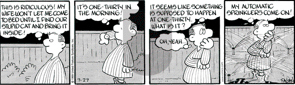 Drabble on Tuesday July 27, 1999 Comic Strip