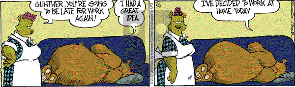 The Grizzwells on Thursday July 6, 2017 Comic Strip