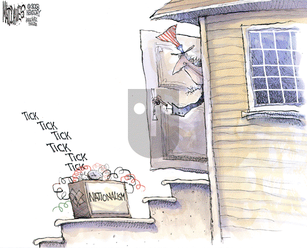 Matt Davies on Thursday October 25, 2018 Comic Strip