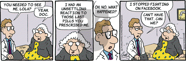 Lola on Wednesday November 30, 2016 Comic Strip