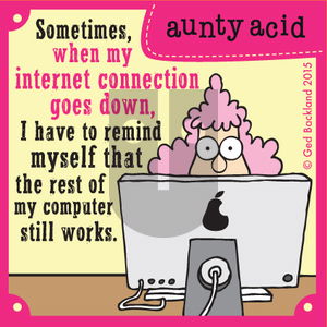 Aunty Acid on Thursday February 19, 2015 Comic Strip