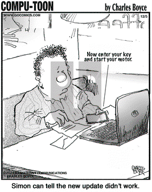 Compu-toon - Thursday December 5, 2024 Comic Strip