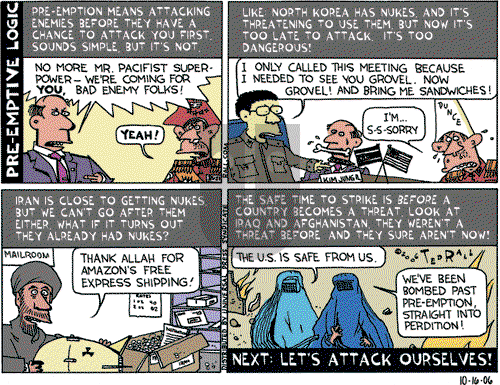 Ted Rall on Monday October 16, 2006 Comic Strip