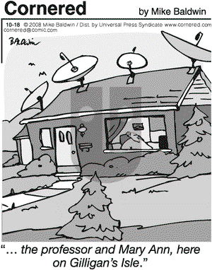 Cornered on Saturday October 18, 2008 Comic Strip