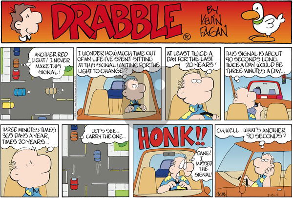 Drabble on Sunday March 18, 2012 Comic Strip