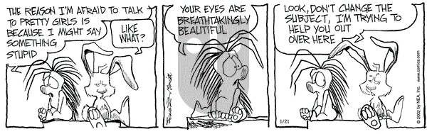 The Grizzwells on Monday January 21, 2002 Comic Strip