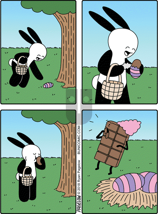 Buni on Monday March 26, 2018 Comic Strip