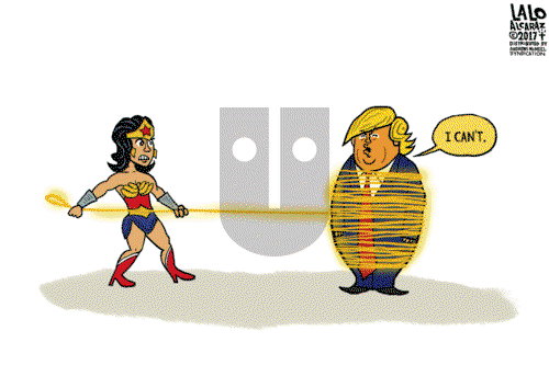 Lalo Alcaraz on Thursday June 8, 2017 Comic Strip