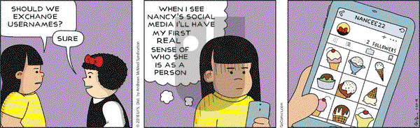 Nancy on Saturday May 26, 2018 Comic Strip