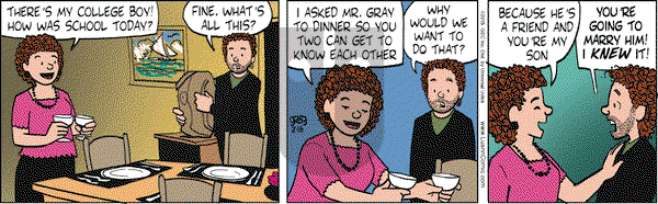 Luann on Monday February 16, 2015 Comic Strip