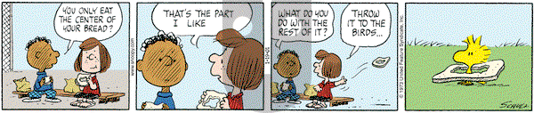 Peanuts on Friday January 19, 2001 Comic Strip