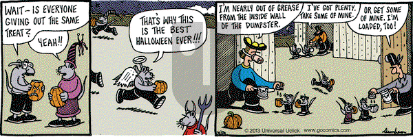 Overboard on Wednesday October 30, 2013 Comic Strip