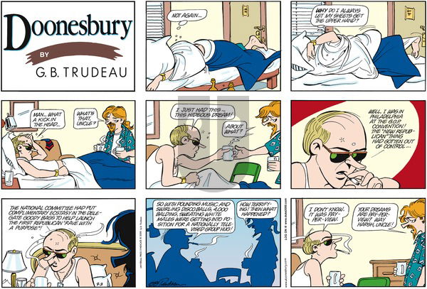 Doonesbury on Sunday September 3, 2000 Comic Strip