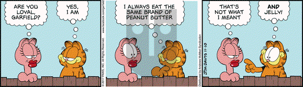 Garfield on Friday November 10, 2017 Comic Strip