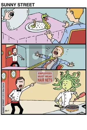Sunny Street on Tuesday June 4, 2013 Comic Strip