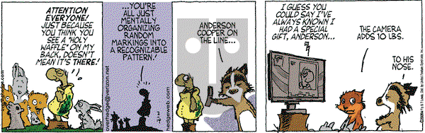 Over the Hedge on Thursday February 14, 2008 Comic Strip