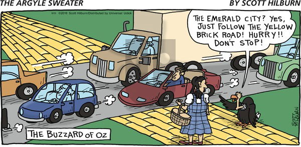 The Argyle Sweater on Sunday September 25, 2016 Comic Strip