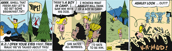 Rip Haywire on Friday July 8, 2016 Comic Strip