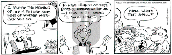 Soup to Nutz - Old on Friday February 9, 2007 Comic Strip