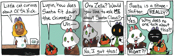 Breaking Cat News - Monday December 4, 2023 Comic Strip