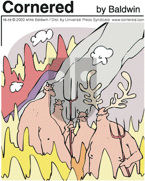 Cornered on Saturday November 11, 2000 Comic Strip