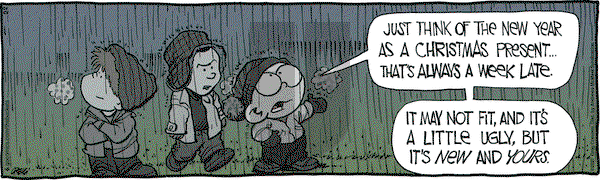 The Buckets on Friday January 1, 2021 Comic Strip