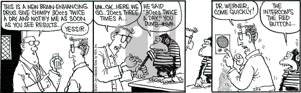 Monty on Thursday July 5, 2001 Comic Strip