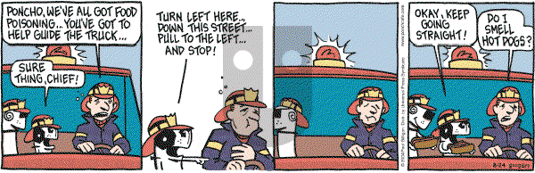 Pooch Cafe on Tuesday August 24, 2004 Comic Strip