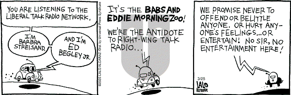 La Cucaracha on Tuesday March 25, 2003 Comic Strip