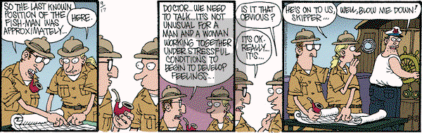 Monty on Thursday September 17, 2015 Comic Strip