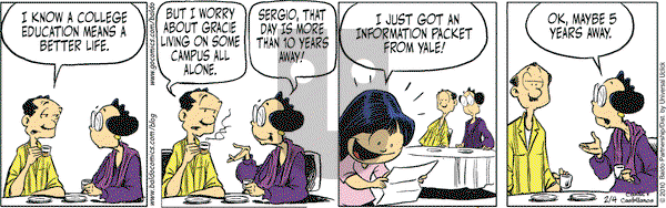 Baldo on Thursday February 4, 2010 Comic Strip
