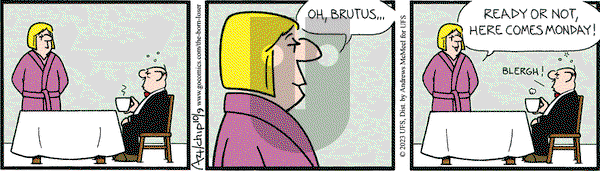 The Born Loser on Monday October 9, 2023 Comic Strip