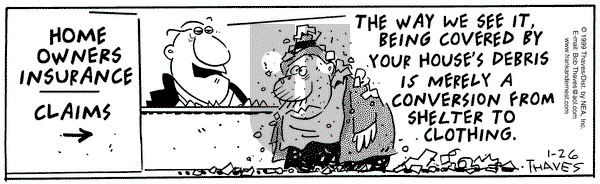 Frank and Ernest on Tuesday January 26, 1999 Comic Strip