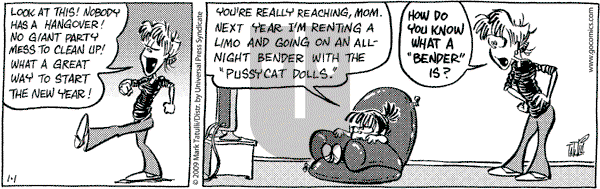 Heart of the City on Thursday January 1, 2009 Comic Strip