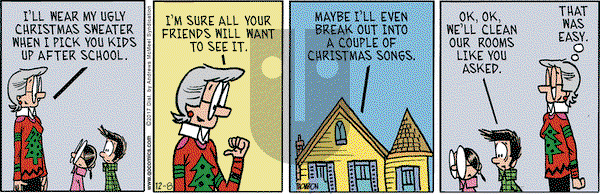 Grand Avenue on Friday December 8, 2017 Comic Strip
