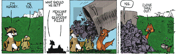 Over the Hedge on Monday February 26, 2007 Comic Strip