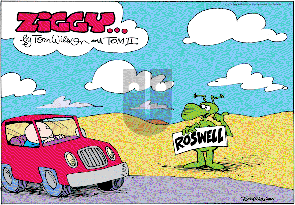 Ziggy - Sunday December 28, 2008 Comic Strip
